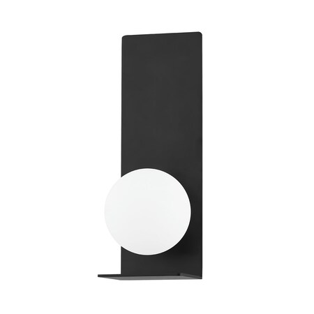 Mitzi Lani 1 Light Wall Sconce 8 In. Soft Black H533101-SBK