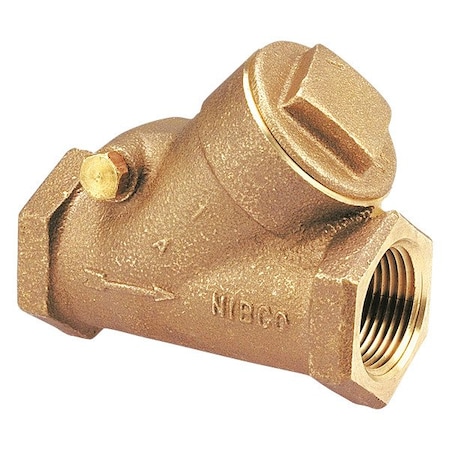 Nibco Check Valve, T-473-Y, 3/4 NL92008