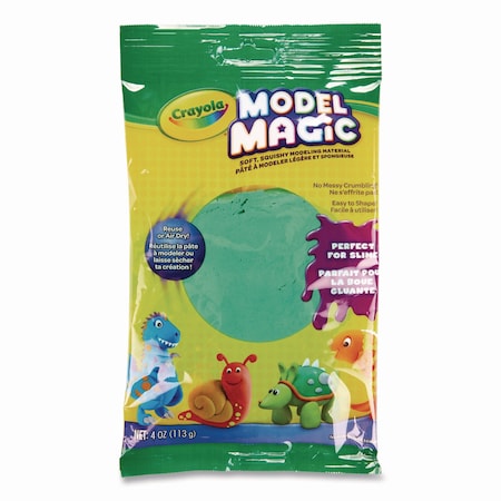 Crayola Model Magic Modeling Compound, Green, 4 oz Pack BIN4444