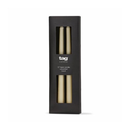 Tag - Olly Olly Group 12 IVY Taper Candle G17604