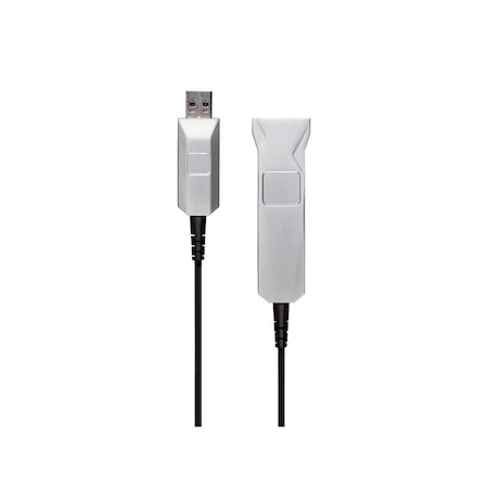 Monoprice SlimRun USB Type-A to USB Type-A Female 3.0 Extension Cable - Fiber Op 16380
