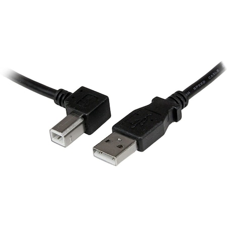 Startech.Com 2M USB 2.0 A TO LEFT ANGLE B CABLE M/M USBAB2ML