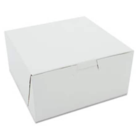 Southern Champion Tray SCH NonWindow Bakery Boxes, White 6 x 6 x 3 905