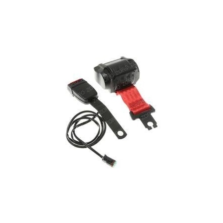 Hyster REPLACEMENT SEAT BELT HIGH VIS RED, HIGH 4221086