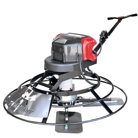 Tomahawk Power 30in Portable Concrete Power Trowel with 36V Battery and 18ft Bull Float Handle eJXPT30