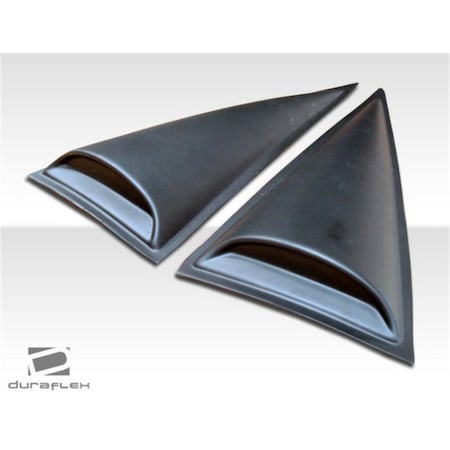 Duraflex 2006-2012 Mitsubishi Eclipse Racer Window Scoop - 2 Piece, 2PK 102275