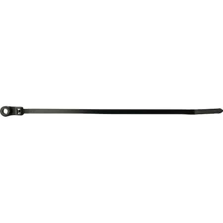 Metra Electronics Cable Tie, 11 in L, Black, 50 lb Strength, 100 PK BMCT11