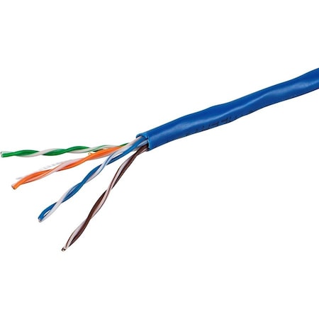 Monoprice Cat5E Utp Solid, Cmr, Blue 1000 ft. 12757