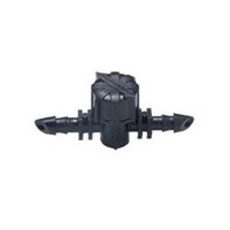 Raindrip Double Barbed Value, 1/4 in, Plastic R612CT