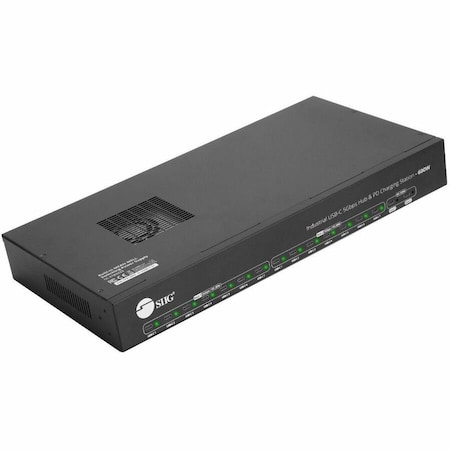 Siig 16PORT INDUST 600W USB-C CHARGING W/ HUB ID-US0B11-S1