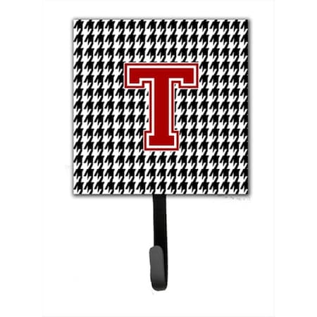 Carolines Treasures Monogram - Initial T Houndstooth Leash Holder Or Key Hook CJ1021-TSH4