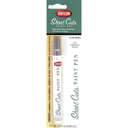 Krylon Short Cuts(R) Paint Pen, Chrome, 1/3 oz. KSCP902