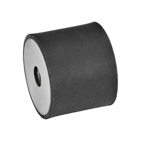 J.W. Winco Vibration-Isolating Mount, 75 mm H 451-100-75-M16-EE-55