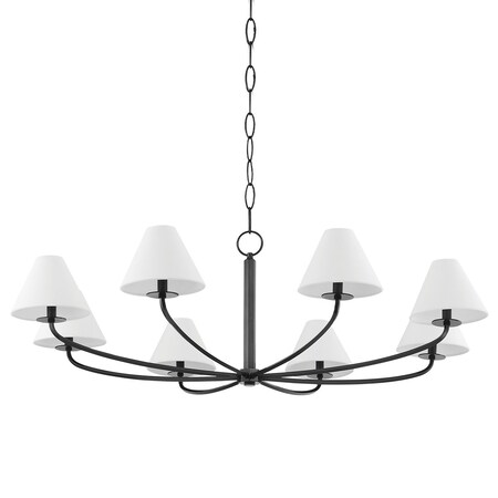 Hudson Valley Lighting Becki Owens X Stacey 8 Light Chandelier 52.25 In. Old Bronze BKO902-OB
