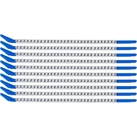 Brady ClipSleeve Wire Markers Size 13 Nylon 14 AWG - 14 AWG, Z Pack of 300 Each, 300PK SCN13-Z