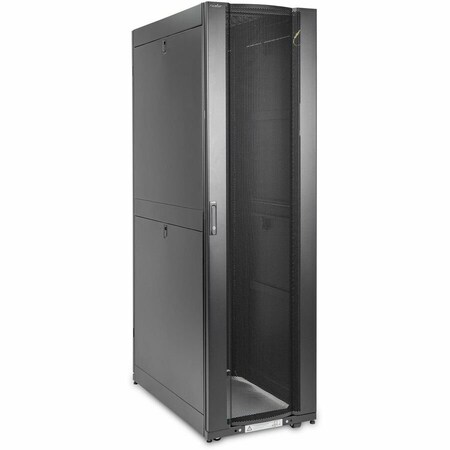 Rocstor SOLIDRACK R3105 PREMIUM 45U RACK ENCLOSURE CABINET - W/ DOORS & SIDE PANELS - 33 Y10E063-B1