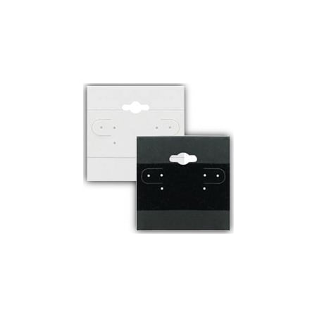 Specialty Store Services 2 X 2 Hanging Earring Card, White 6043W