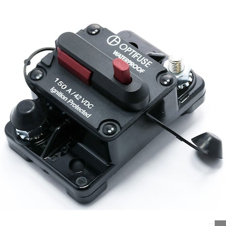 Optifuse Circuit Breaker, 153 Series, 25 to 200A, 3kA at 42V DC 153150