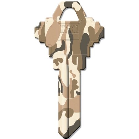 Hy-Ko Key Blank, Solid Brass, For: Baldwin Locks, Schlage SC1 Keyways 16010SC1-06