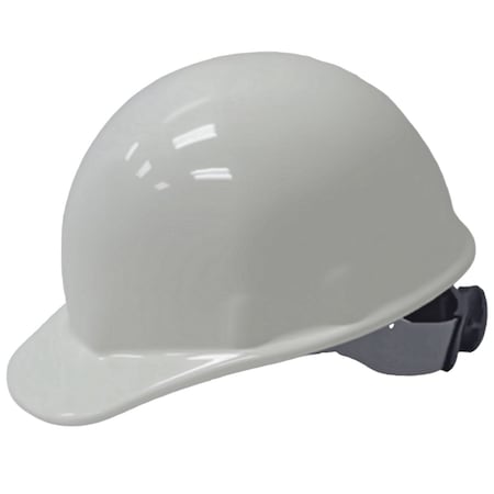 Fibre-Metal By Honeywell Type I, Non-Vented, Cap-Style Smooth Dome Hard Hat w/Heat Resistant Thermoplastic HDPE Shell, 8-Point E2SW01A000