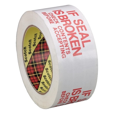 Scotch Printed Message Box Sealing Tape, PK 36 3771