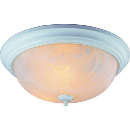 Boston Harbor Two Light Flush Mount Ceiling Fixture, 120 V, 75 W, 2-Lamp, A19 or CFL Lamp BRT-FL2263L