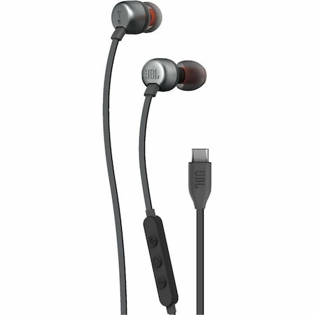 Jbl Tune 310C USB-C Wired Hi-Res In-Ear Headphones JBLT310CBLKAM