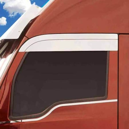 Replacement For Kenworth T880 Year 2023 8In Stainless Steel Window Chop
