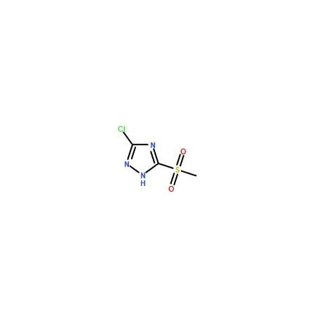 Ak Scientific 3-Chloro-5-methanesulfonyl-1H-[1, 2, 4]triazole (100mg), CAS 346631-06-9 1036AE-100mg