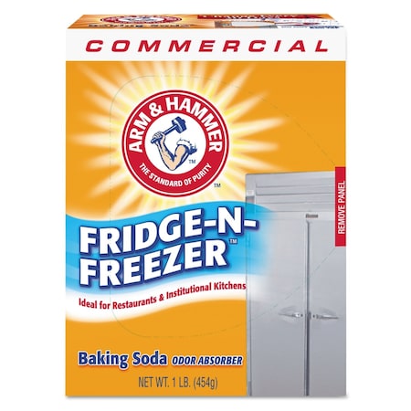 Arm & Hammer Fridge-n-Freezer Pack Baking Soda, Unscented, 16 oz, Powder 33200-84011