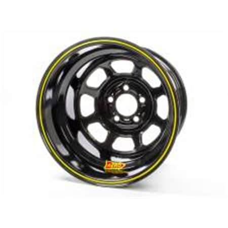 Aero Race Wheels 51-185030 3 in. Back Spacing 51 Series Spun Wheel - Black ARW51-185030