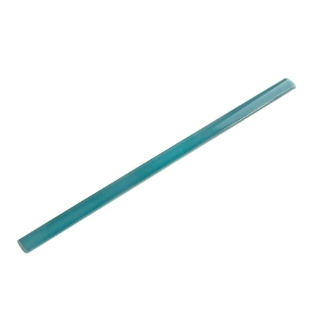 Apollo Tile 0.6x12 in. Glossy Turquoise Blue Porcelain Bullnose Trim Wall and Floor Tile 0.5 sq ft/case, 10PK UMB88AQBULA