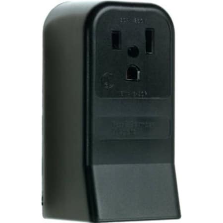 Legrand Straight Blade Receptacle, 6-50R, 50 A, 250V AC, 2 Pole, 3 Wire, Surface Mount, Grounded 3852CC6