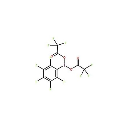 Ak Scientific [Bis(trifluoroacetoxy)iodo]pentafluorobenzene (250mg), CAS 14353-88-9 4259AL-250mg