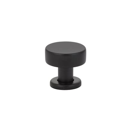 Patioplus Cadet 1.25 in. Cabinet Knob, Flat Black PA1626209