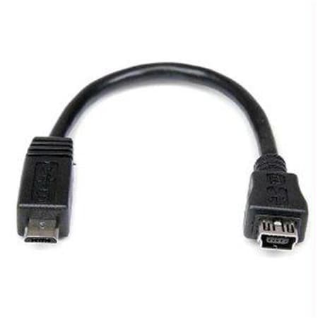 Dynamicfunction Startech  Connect Micro Usb Devices Using A Mini Usb Cable - Micro Usb Male To Mini Usb Fe DY689165