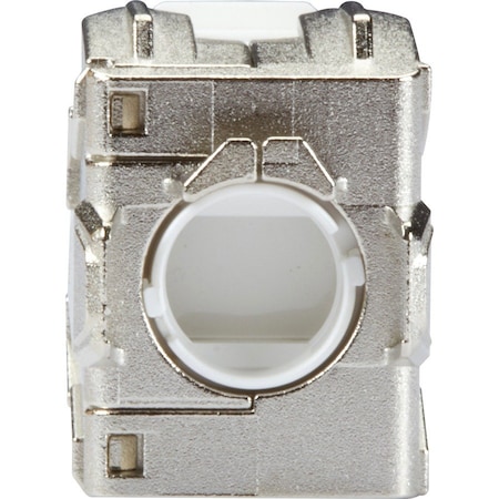 Black Box CAT6A JACK - SHIELDED, SILVER, TAA FMT700-R2