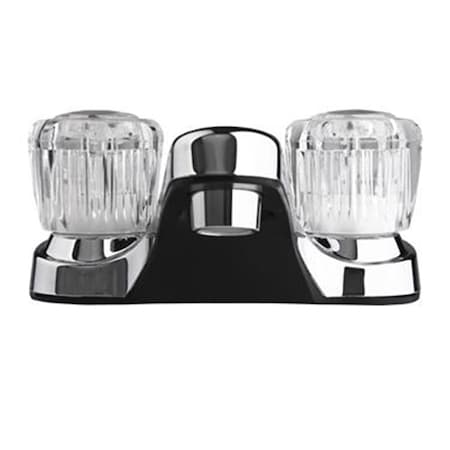 Bookazine DFPL700ACP Lavatory With Crystal Acrylic Knob Handle Faucet TI361956