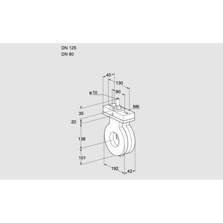Honeywell Kromschroder BVG125/80Z05F KS88301346