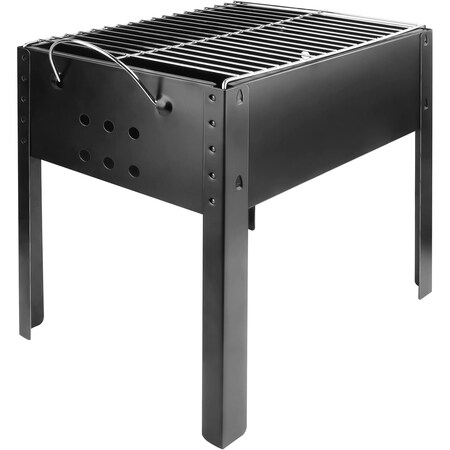 Ipower YSSOA 14in Portable Grill Charcoa Barbecue Grill, Small D, Portable Grill, Detachable Grill, Mini Ta GLGRILLASSEMBLE14B