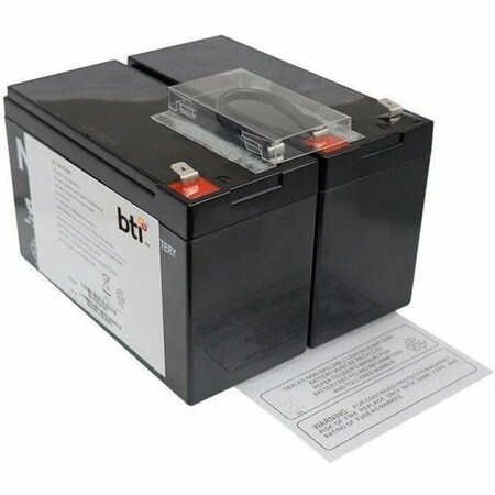 Battery Technology BTI 12V 2-CELL LEAD ACID UPS BATTERY FOR RB1270X2F RB1270X2F-BTI