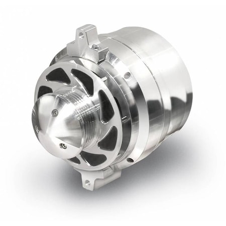 Overtime 9650 140 amp Alternator 12V 1-Wire 10Si Style Case - Aluminium Case OV1845642