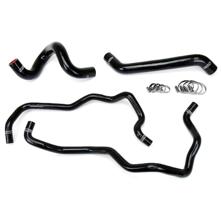 Hps Performance High Temp Reinforced Silicone Radiator and Heater Coolant Hose Kit, Black, 57-1220-BLK