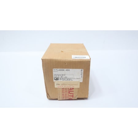 Ue United Electric PRESSURE SWITCH 5-80IN-H2O J400K-455