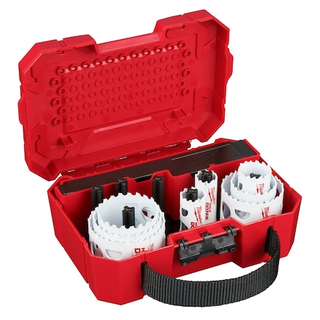 Milwaukee Tool 11 pc.. HOLE DOZER Automotive Bi-Metal Hole Saw Kit 49-22-4084