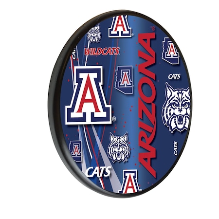 Holland Bar Stool Co University of Arizona 13" Solid Wood Sign WSgnPBlkArizUn