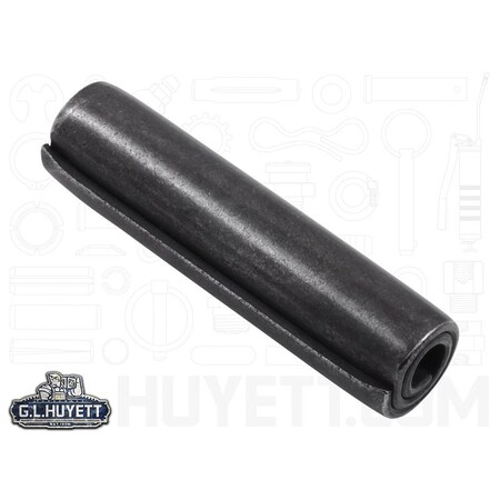 Huyett Coiled Spring Pin, Heavy Duty, 6150 Alloy Steel, 0.750 in Dia x 3.000 in Length SPC-750-3000H