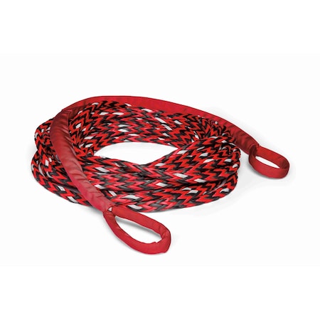 Warn Winch Cable Extension 3/8 In Diameter x 50 Foot Length; Spydura Nightline Rope; Reflective 102557