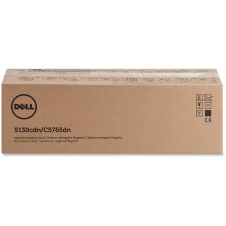 Dell Dell 5130cdn/5765dn Imaging Drum Cartridge - Laser Print Technology - 50000 - Magenta - OEM - 1 Each T229N