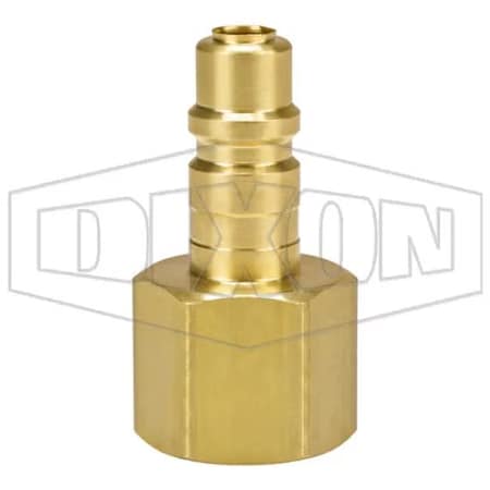 Dixon DF Series Industrial Female Quick Disconnect Pneumatic Plug, 3/4-14 Nominal, Quick Disconnect Plug x D4F6-B